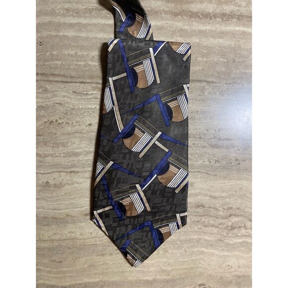 2 CONTE di MILANO Italian Silk Ties - Picture 3 of 8